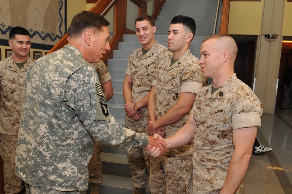 Petraeus Visit