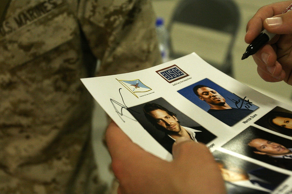 United Service Organizations brings celebrities to Kandahar