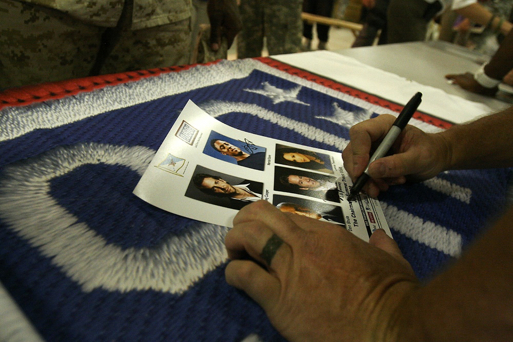 United Service Organizations brings celebrities to Kandahar