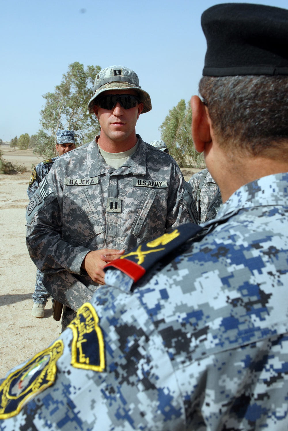 U.S., Iraqi security forces leaders observe training