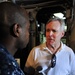 Secretary of the Navy visits USS Fort McHenry