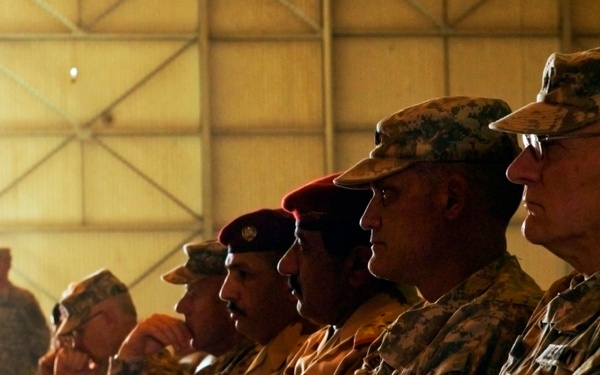 41st Fires Brigade hands baton to 1st Battalion, 77th Field Artillery Regiment after 15 months deployed