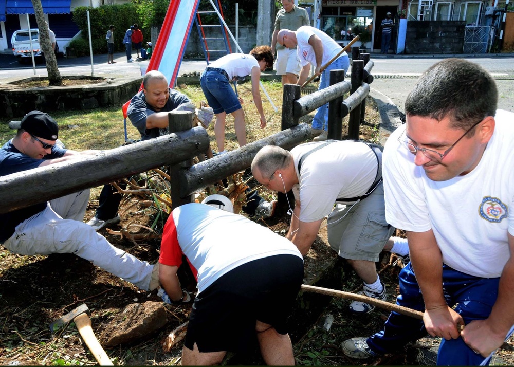Restoring a Public Park in Mauritius