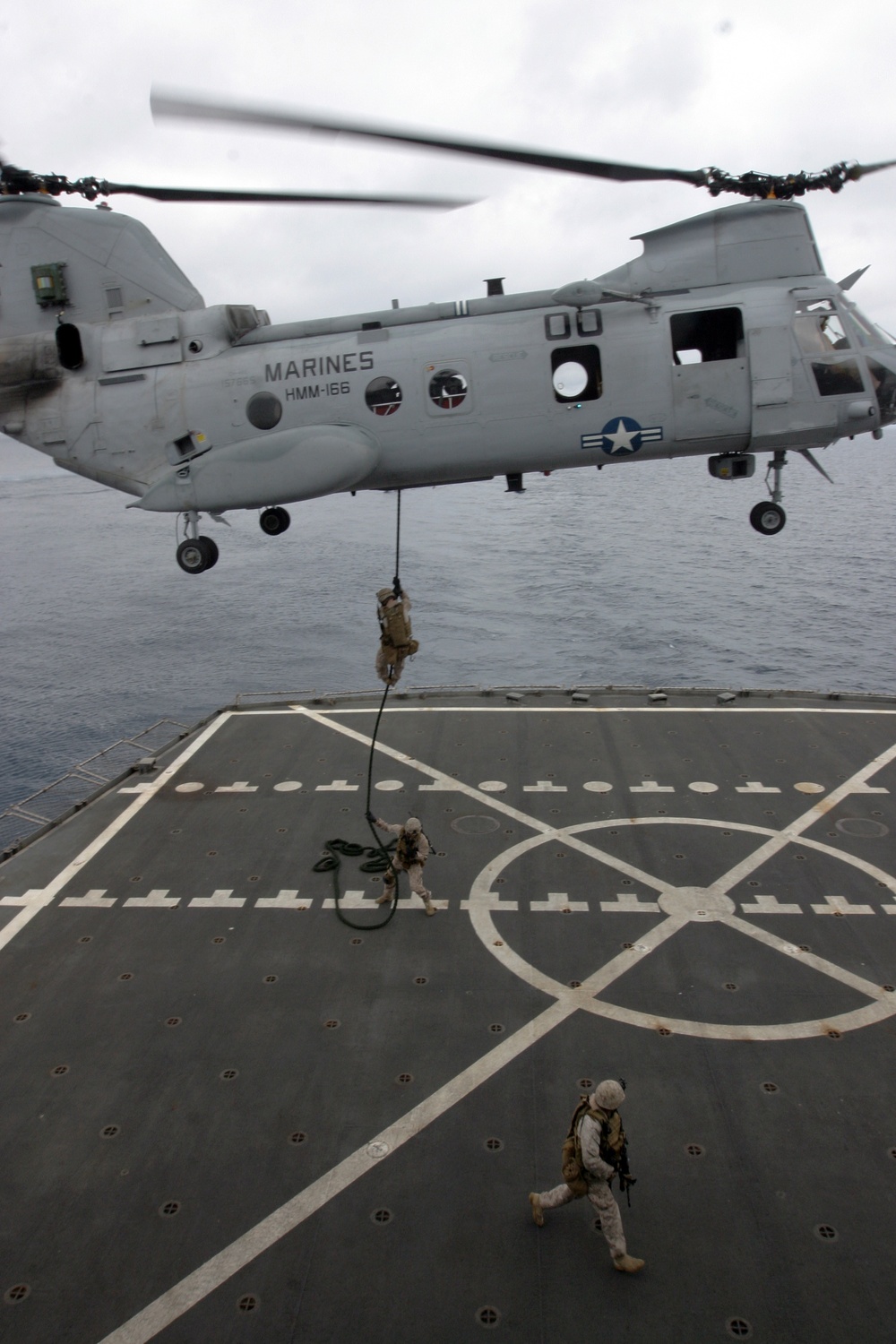 Maritime security operation boarding exercise