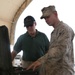 Secretary of the Navy visits Taqaddum-based service members