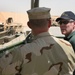 Secretary of the Navy Visits Taqaddum-based Service Members