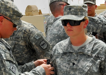 Combat Patch Ceremony