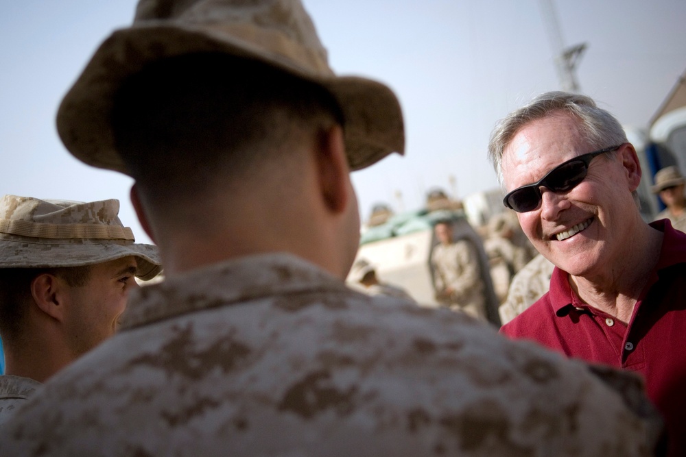 Tour of Camp Ubaydi, Iraq