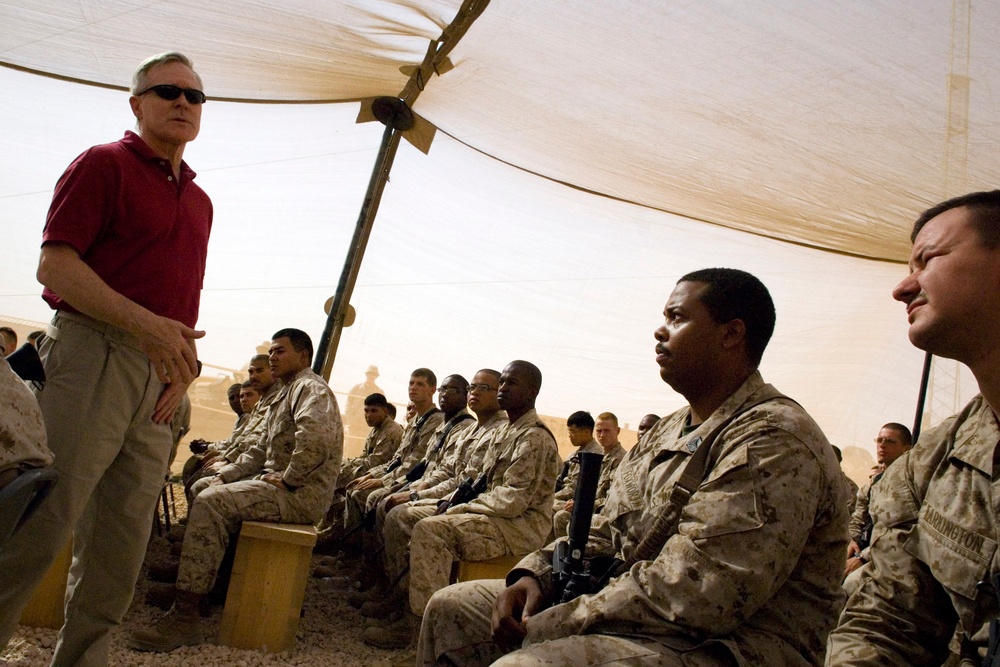 Tour of Camp Ubaydi, Iraq