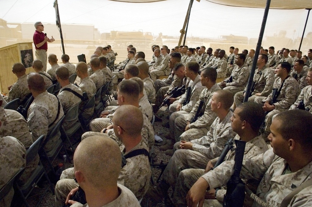 Tour of Camp Ubaydi, Iraq