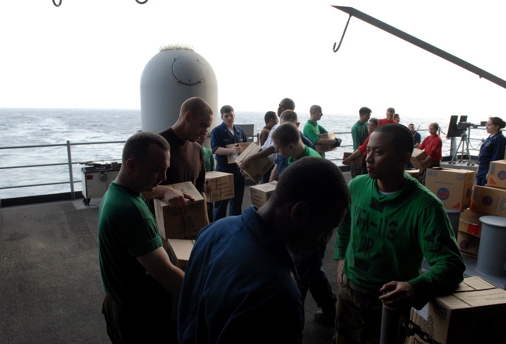 USS Ronald Reagan activity