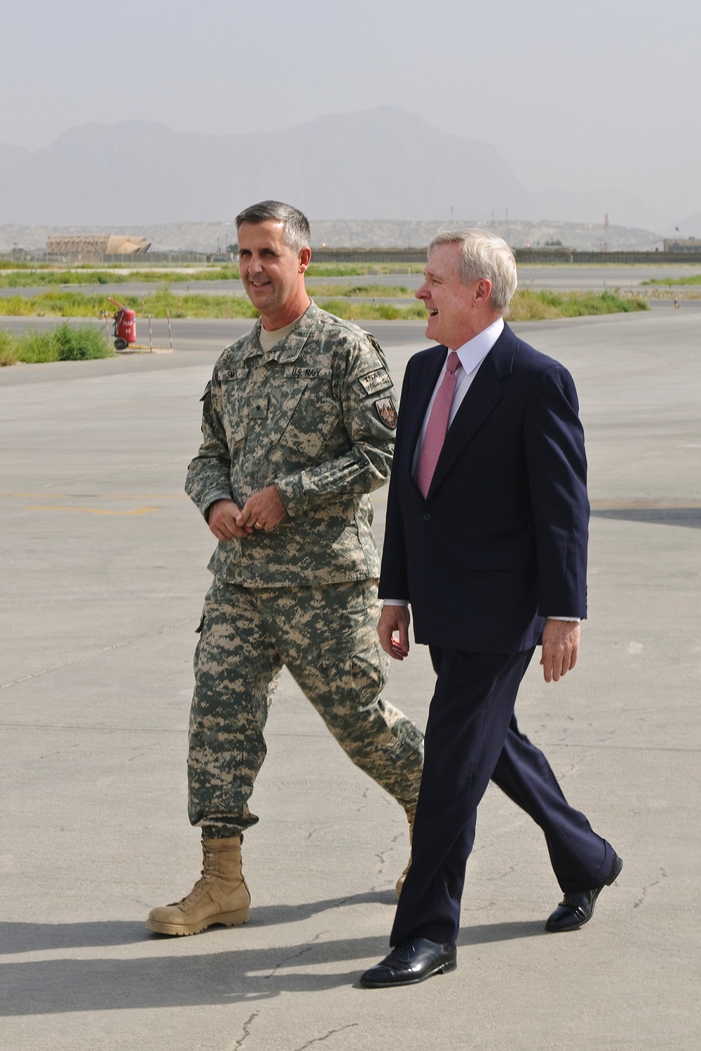 Secretary of Navy in Kabul
