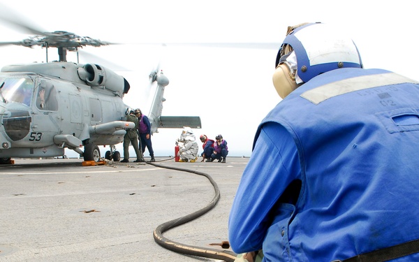 Cooperation Afloat Readiness and Training Brunei 2009 casualty evacuation exercise
