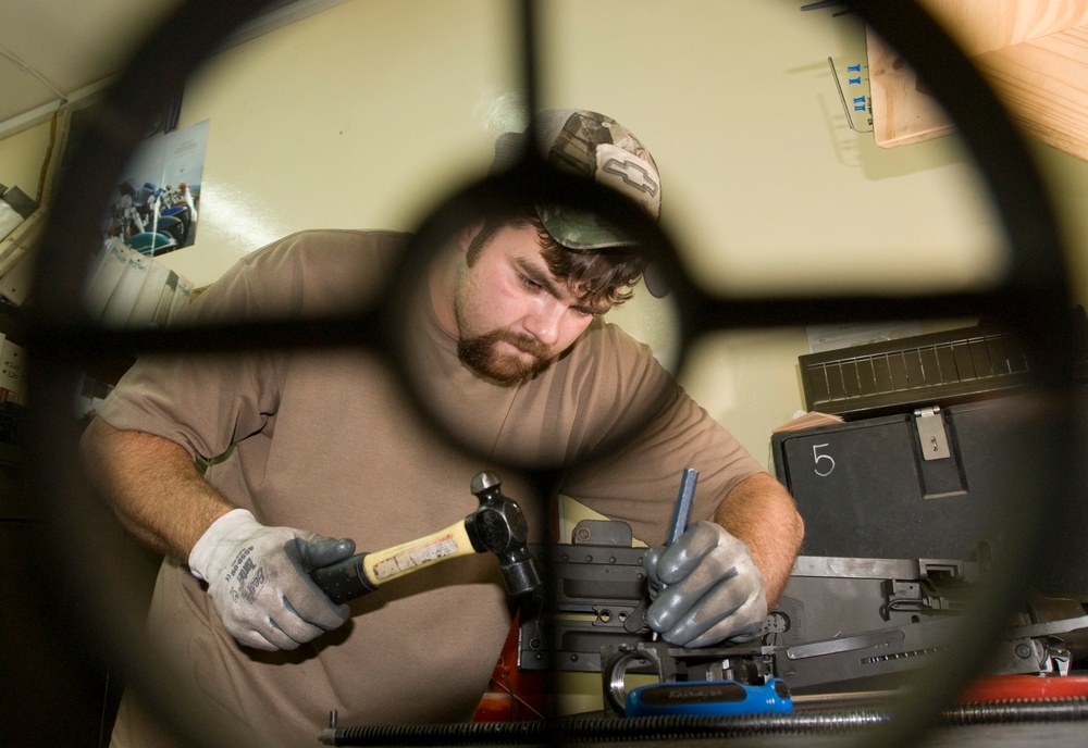 Small-arms Support Center Keeps Soldiers and Weapons Battle-ready