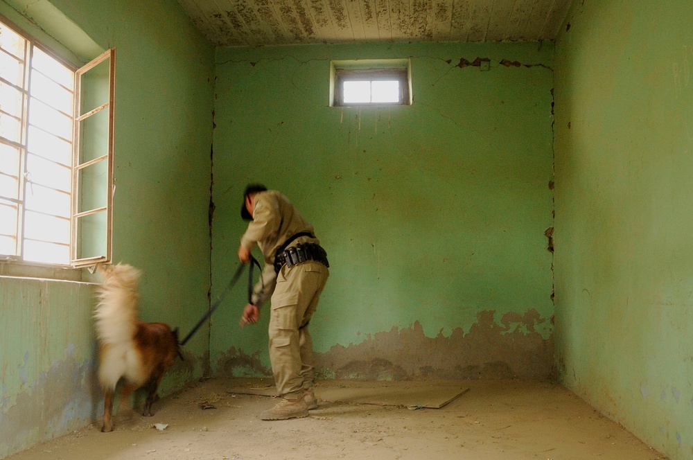 Iraqi Dog Handlers