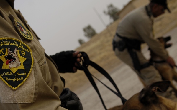 Iraqi Dog Handlers