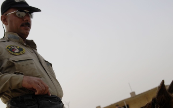 Iraqi Dog Handlers