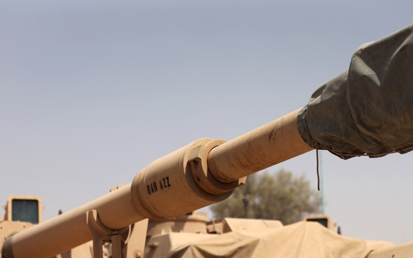 Self-propelled artillery in Iraq