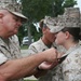 Devil Dog Couple Meritoriously Promoted Together