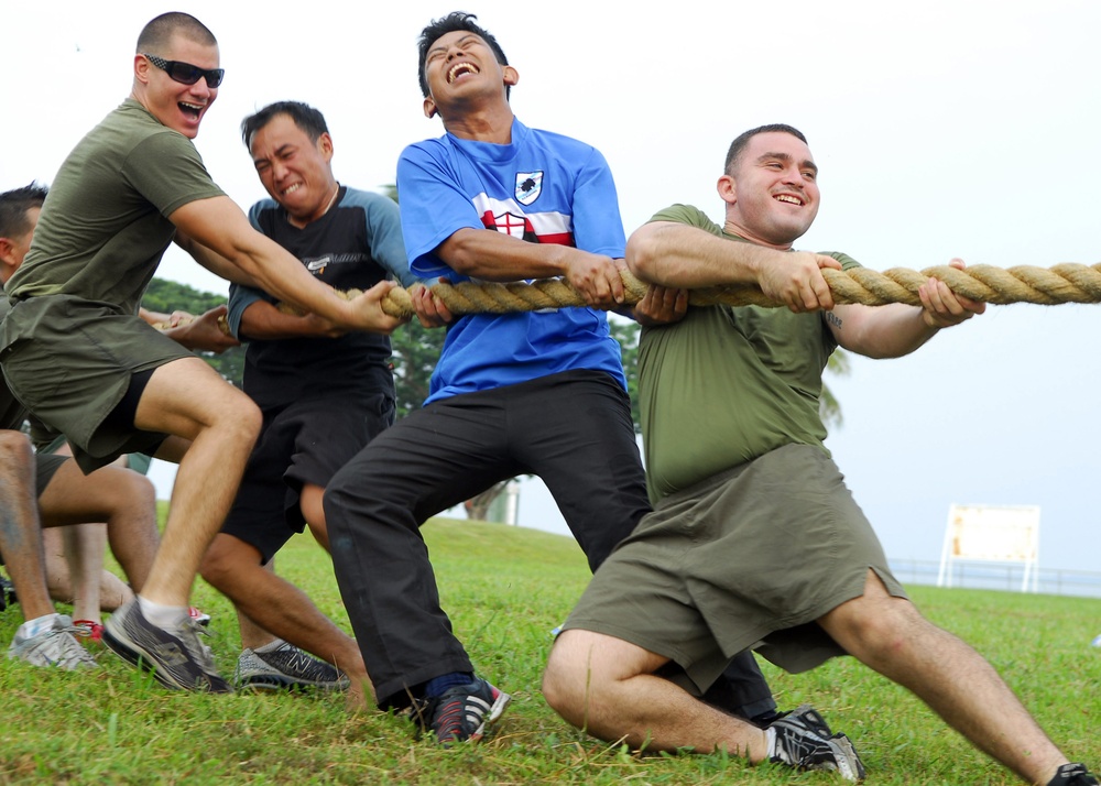 Cooperation Afloat Readiness and Training Brunei 2009 Sports Day