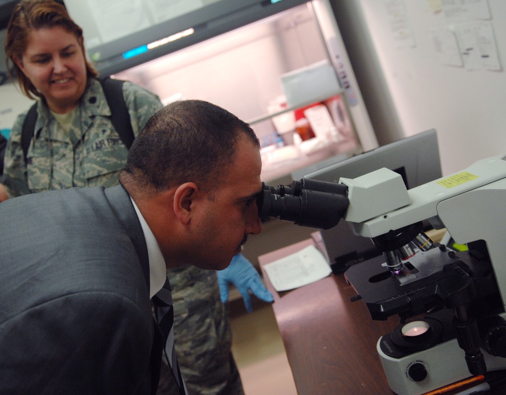 Iraqi Dignitary Visits Joint Base Balad