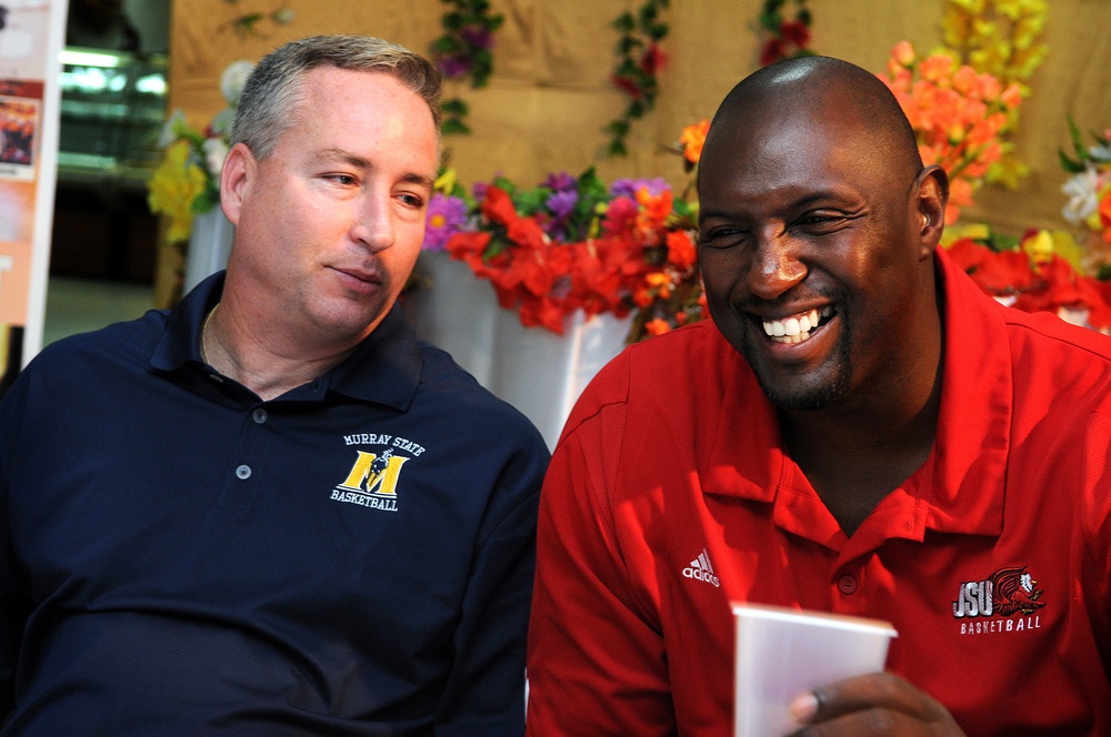 Basketball Coaches Travel Overseas to Say 'thanks'