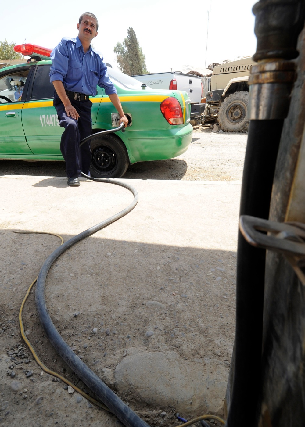 Vehicle Maintenance Compound maintains Iraqi vehicles