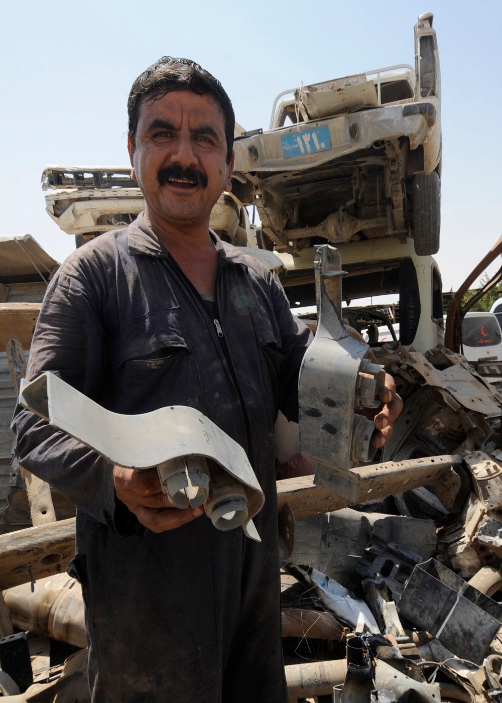 Vehicle Maintenance Compound maintains Iraqi vehicles