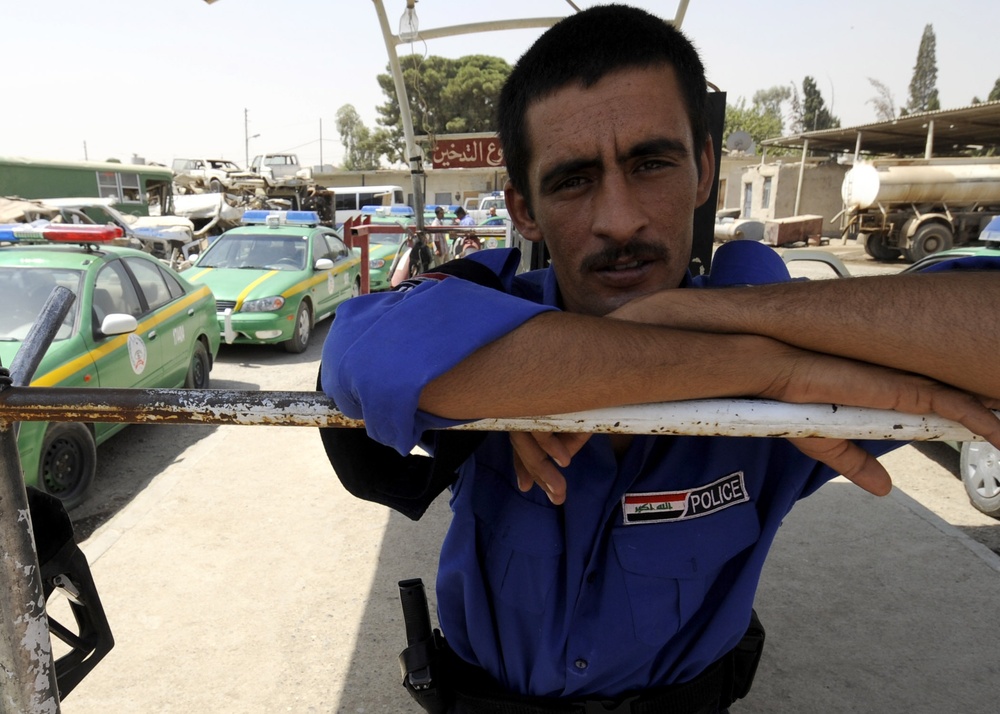 Vehicle Maintenance Compound maintains Iraqi vehicles