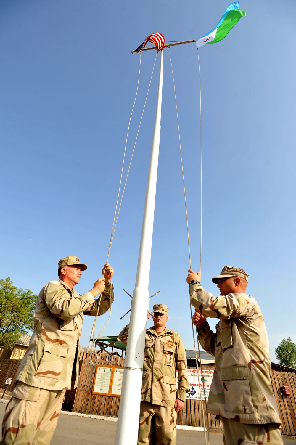 Raising Flags