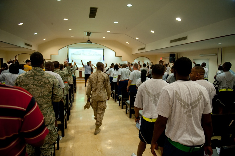 Uplifting Those Downrange