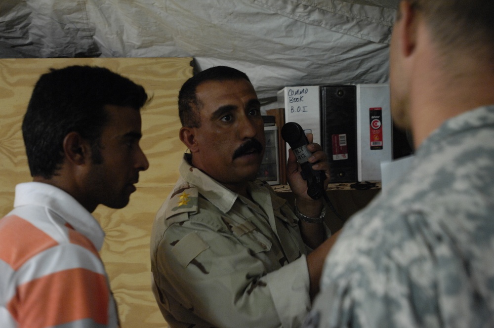 Mortar Fire Training Exercise