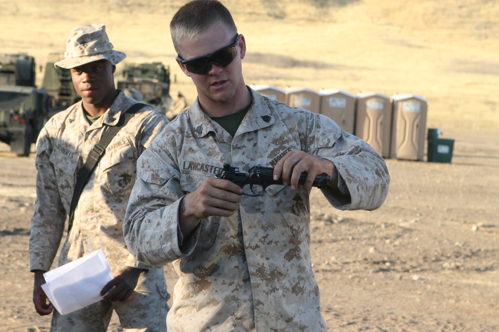 CLB-15 preps for Afghanistan terrain at Fort Hunter Liggett