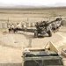 Setting up M198 155 mm howitzer