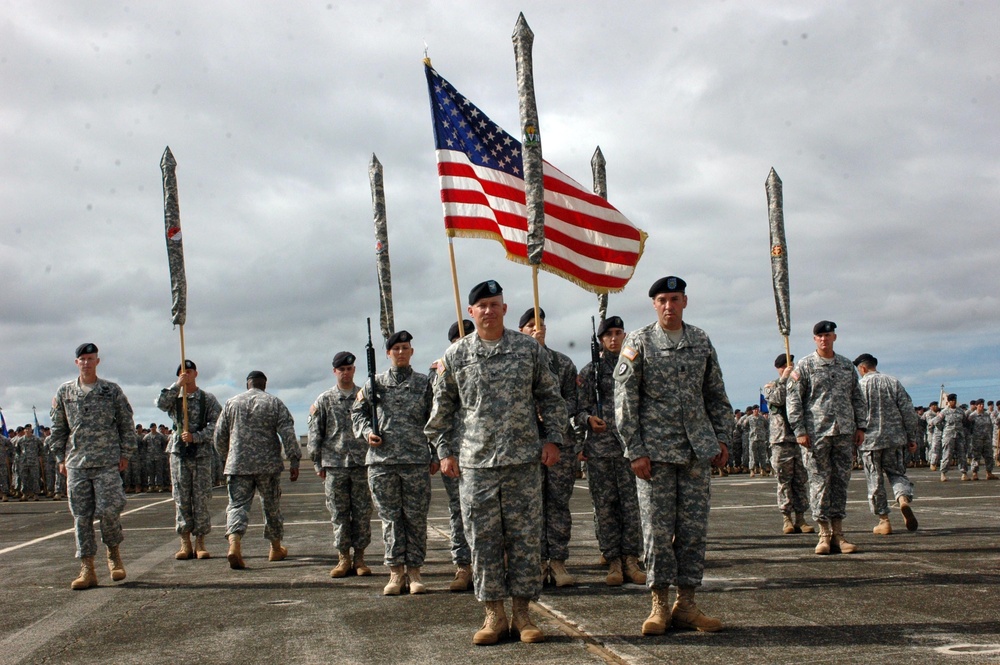 Wings of Lightning ceremony signifies Combat Aviation Brigade's return to Iraq