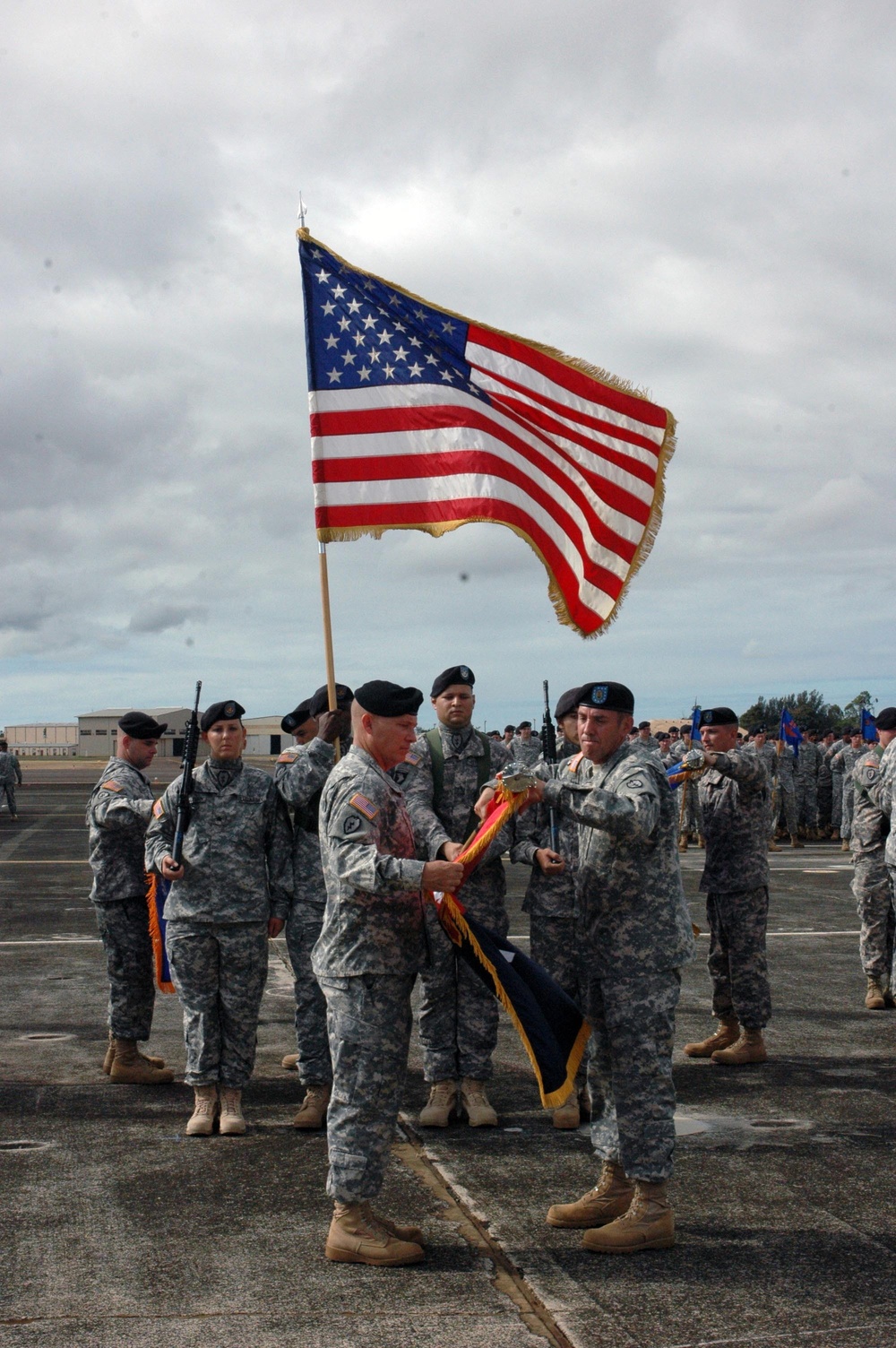 Wings of Lightning ceremony signifies Combat Aviation Brigade's return to Iraq