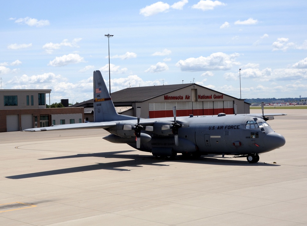Hercules at Home at 133rd Airlift Wing