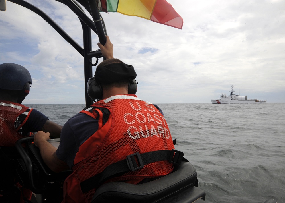 Legare Patrols With Senegal Navy