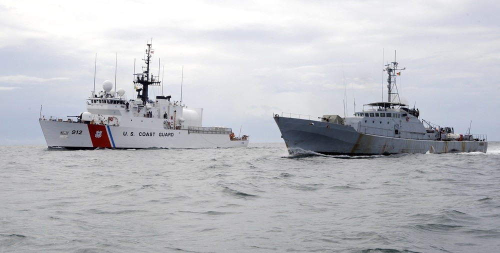 Legare Patrols With Senegal Navy