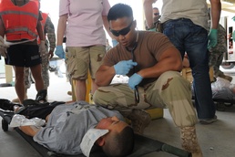 Drill tests Life Support Area's emergency readiness