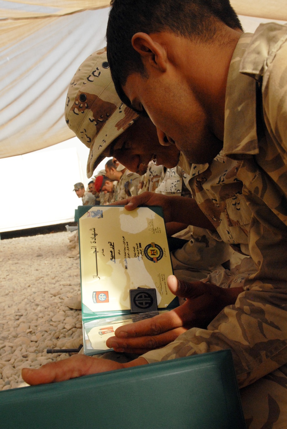'All American' troopers pass on tools in Cold Steel Academy