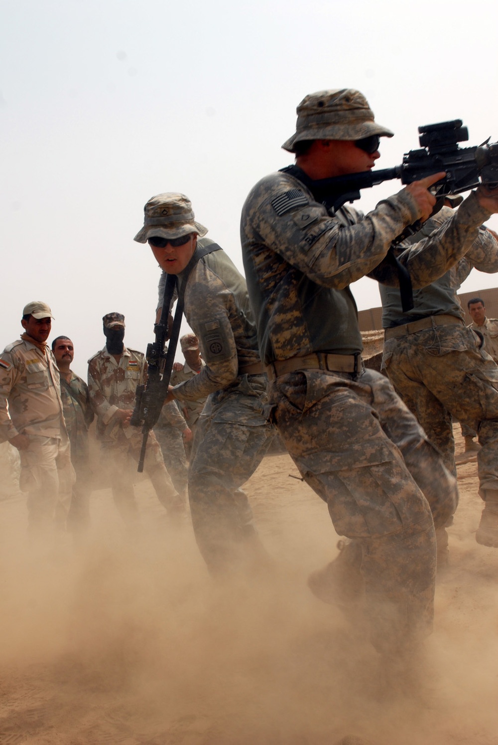 'All American' troopers pass on tools in Cold Steel Academy