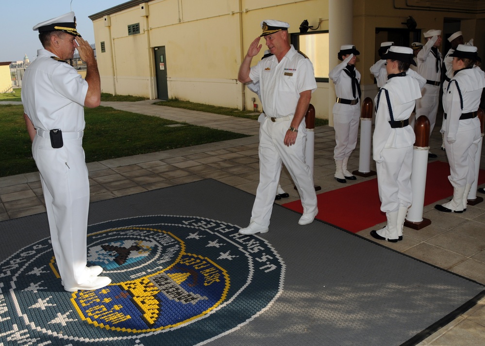 Chief of Staff of the Royal Swedish Navy visits Naples