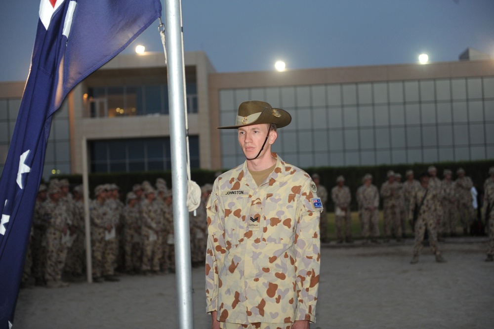 Australians Host Australia New Zealand Army Corps Day of Remembrance