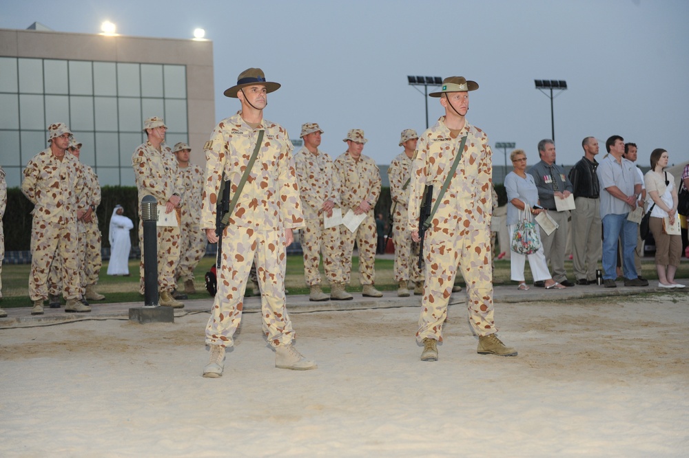 Australians Host Australia New Zealand Army Corps Day of Remembrance