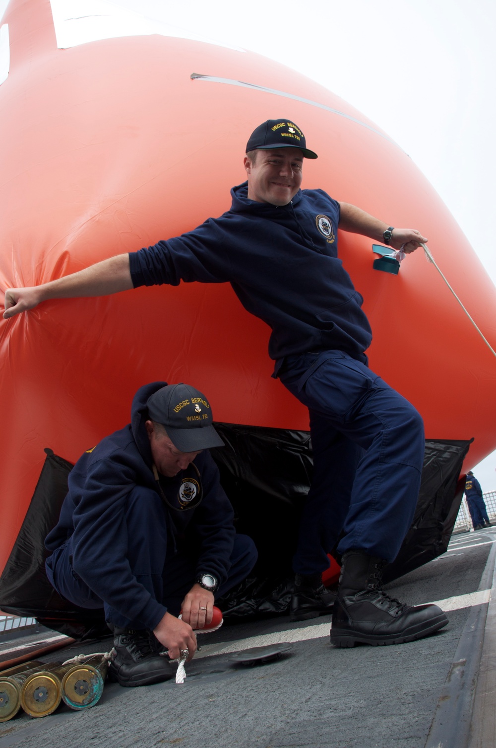 U.S. Coast Guard Cutter Bertholf Gunnery Exercise