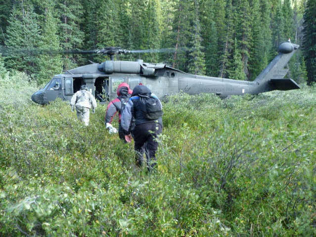 Colorado Guard Assits in Search and Resuce of Hikers