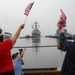 USS Mitscher returns home