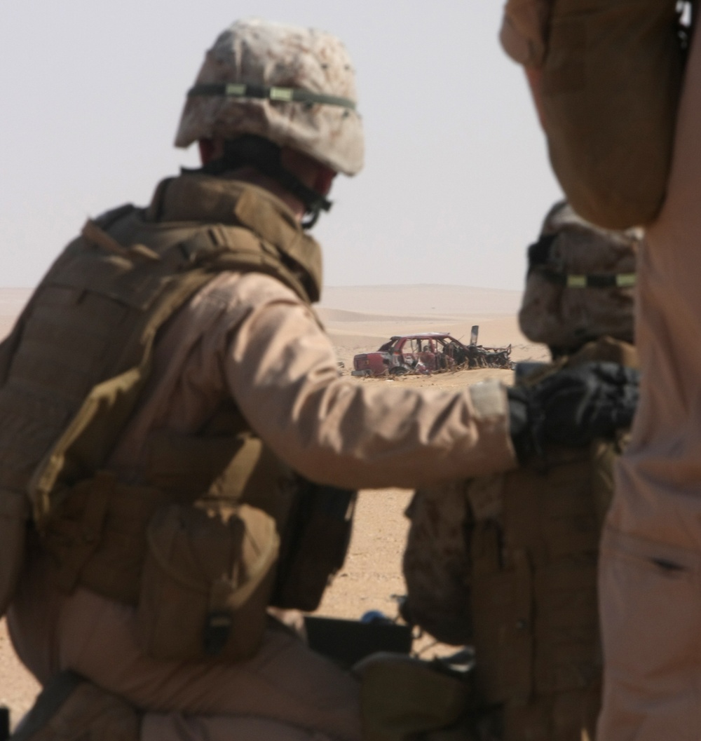 Combat Logistics Battalion-22 Marines get back to their rifleman roots with live fire