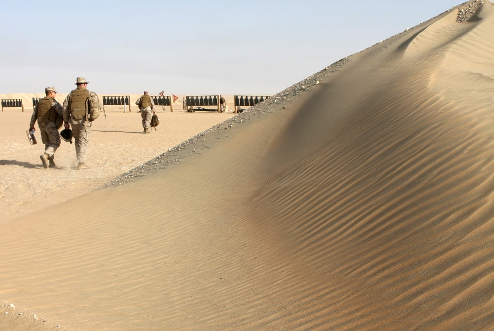 Combat Logistics Battalion-22 Marines get back to their rifleman roots with live fire